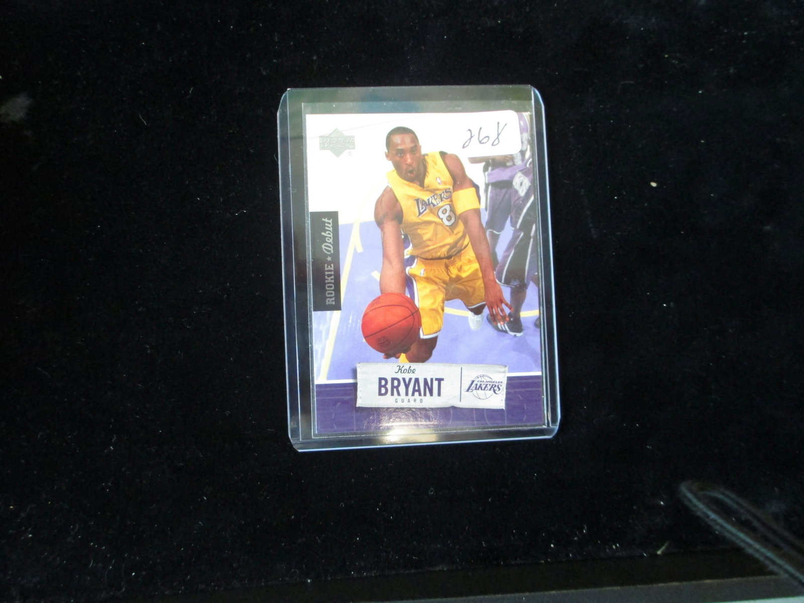 kobe bryant card: from rare hoard rip
