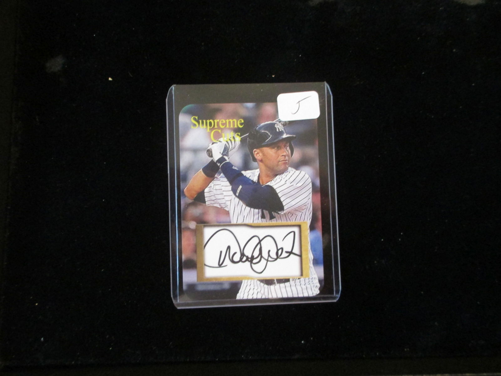 derek jeter facsimile auto signature (1 of 1)