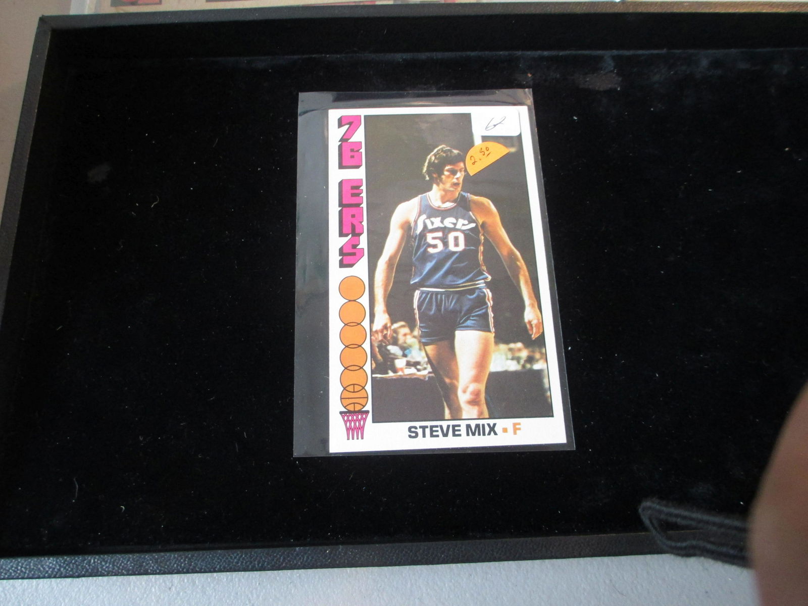 vintage large basketball cards steve mix (1 of 1)