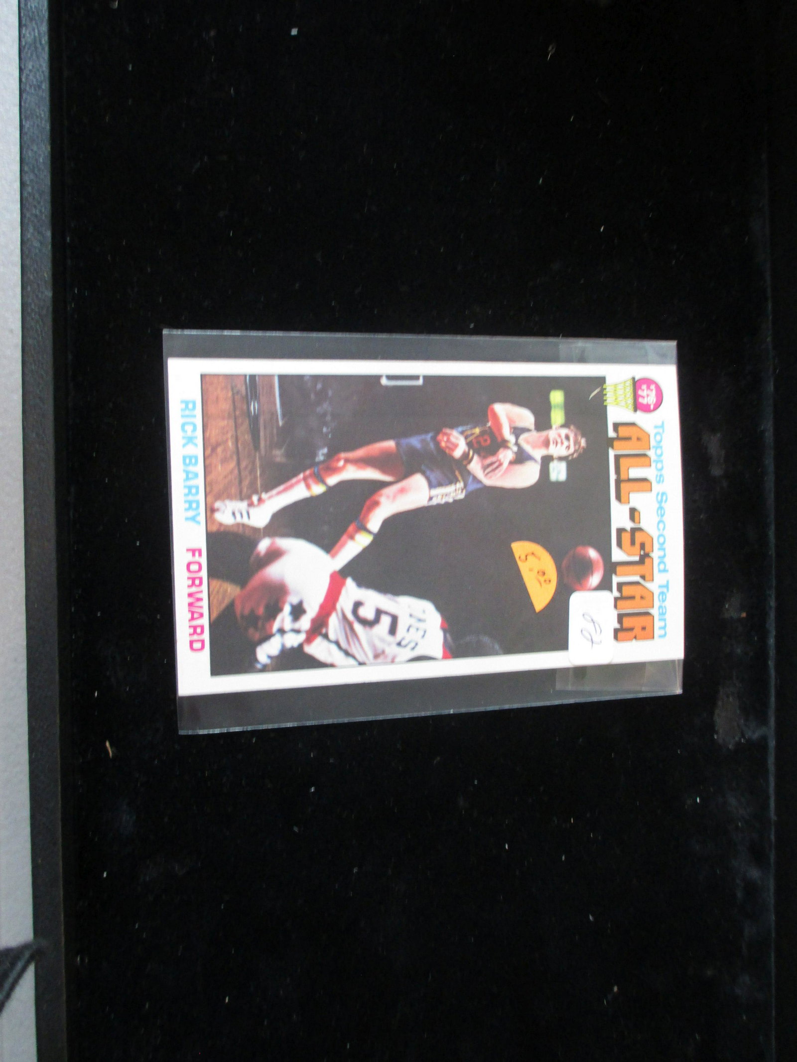 vintage large basketball cards rick barry: vintage card
