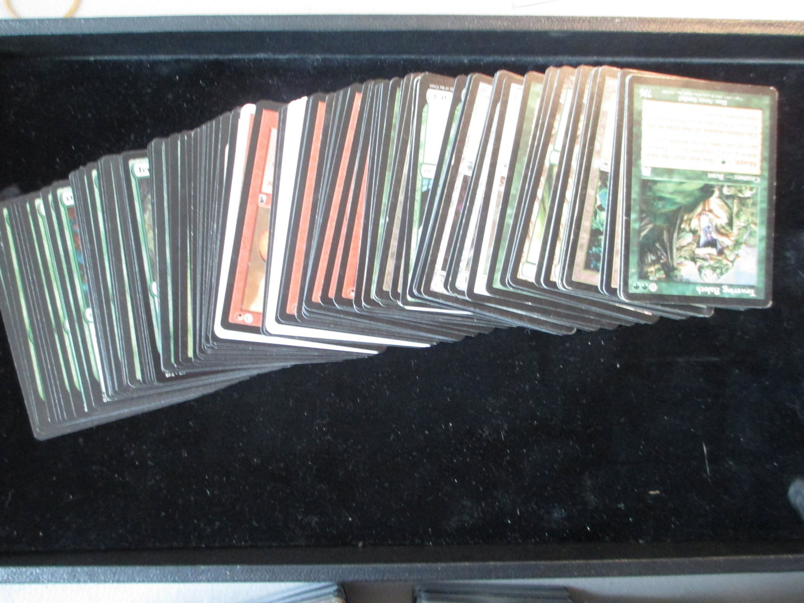 lot of 100 magic the gathering cards: nice lot