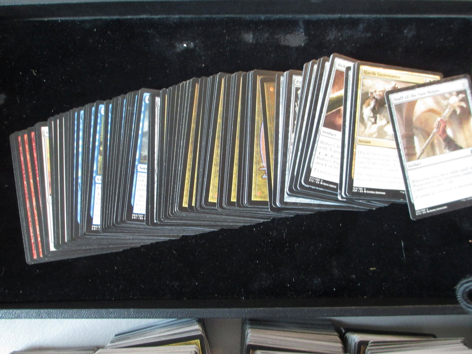 lot of 100 magic the gathering cards: nice lot