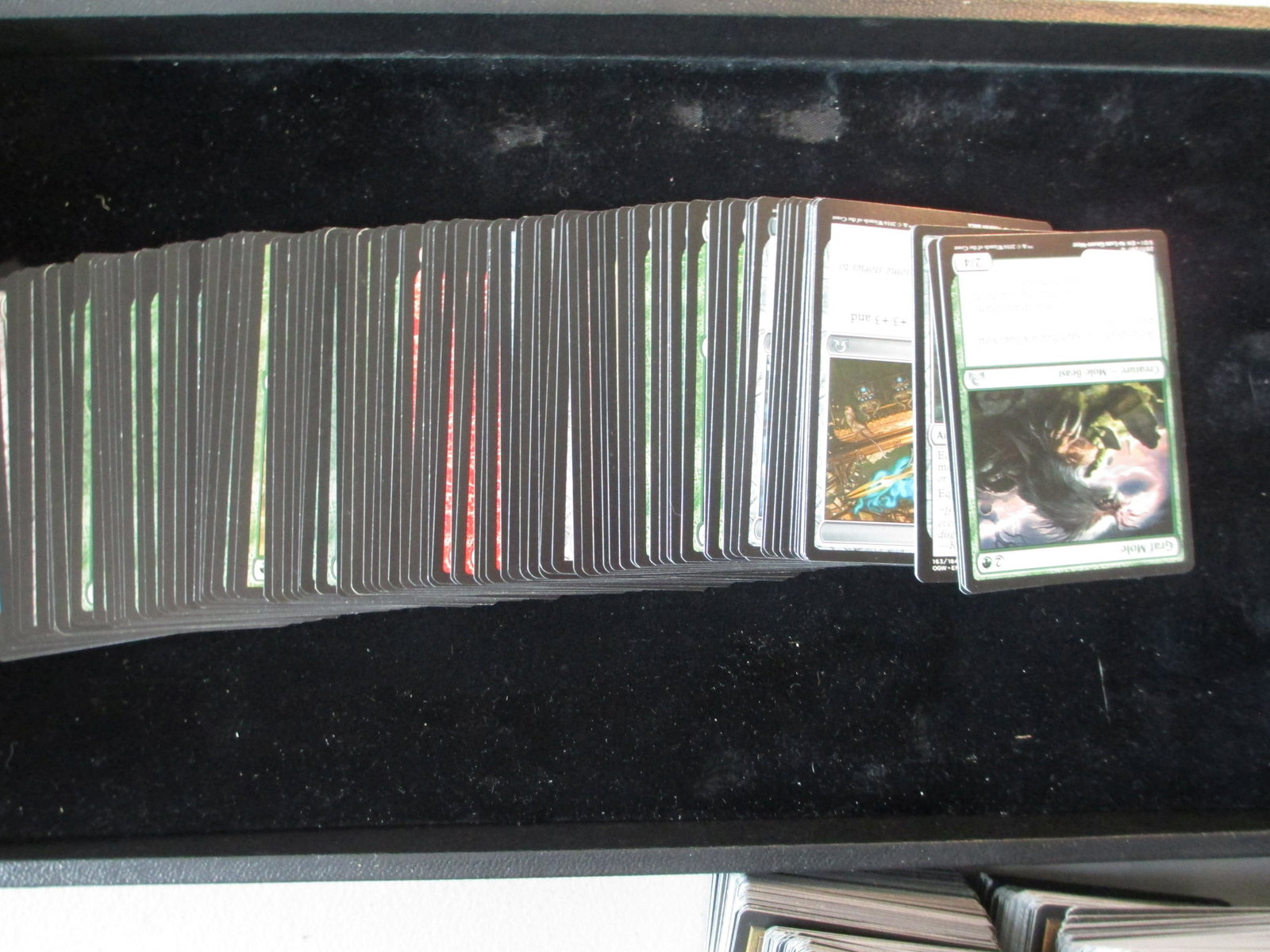 lot of 100 magic the gathering cards: nice lot