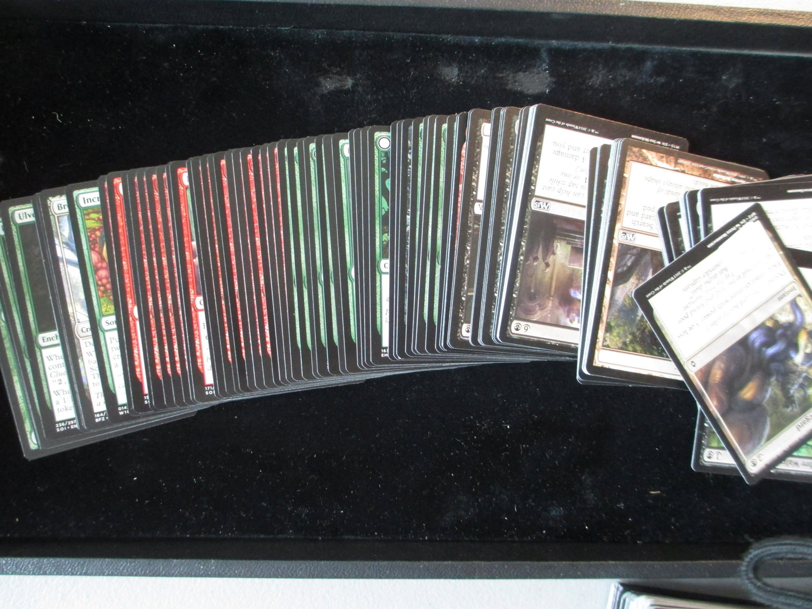 lot of 100 magic the gathering cards: nice lot