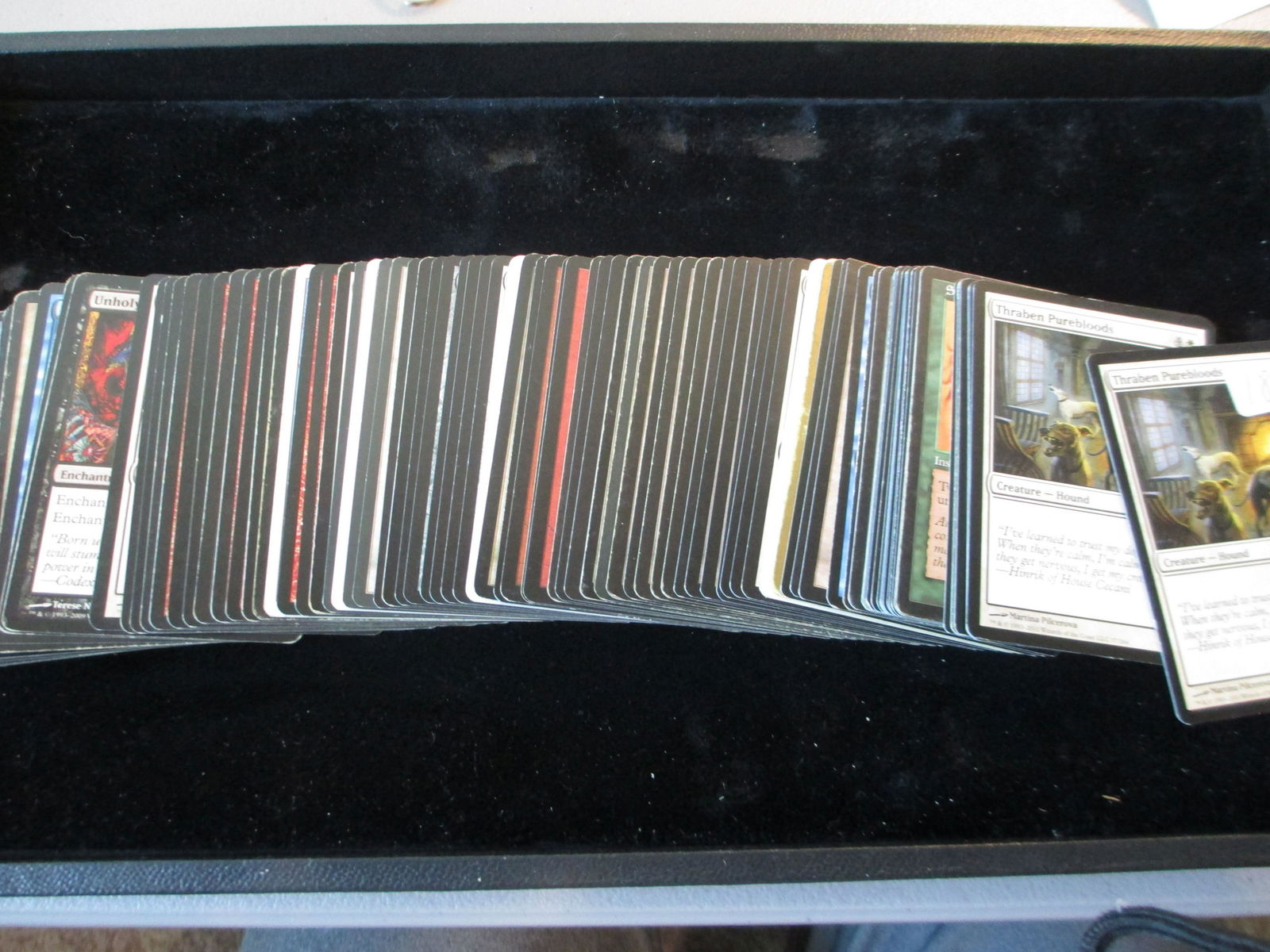 lot of 100 magic the gathering cards: big lot