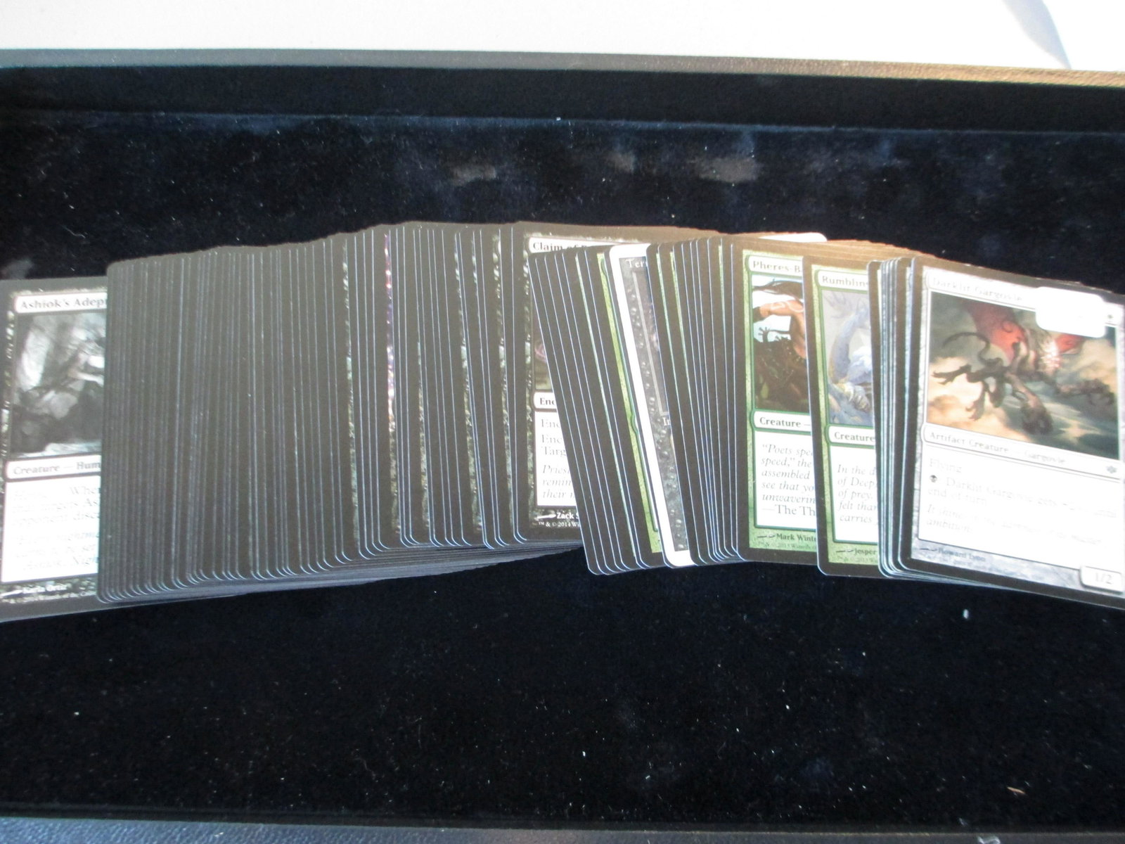 lot of 100 magic the gathering cards: big lot