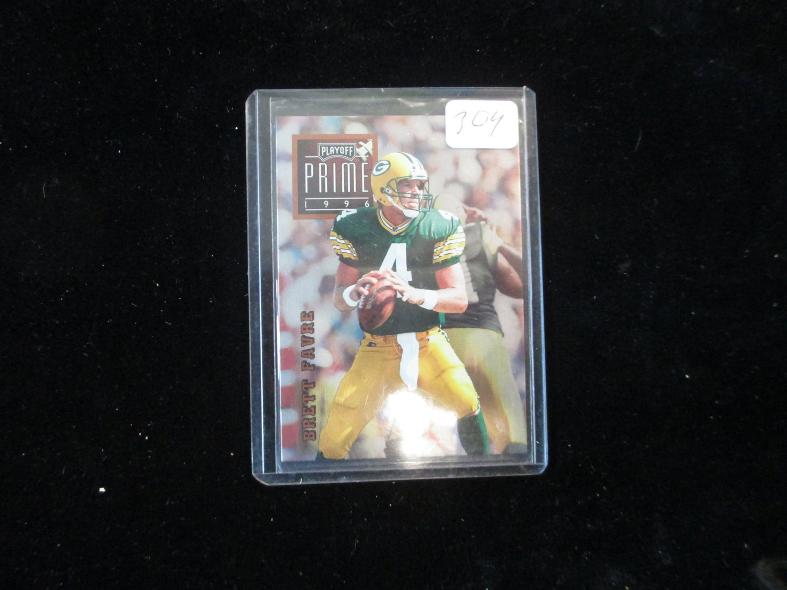 brett favre card: green bay packers