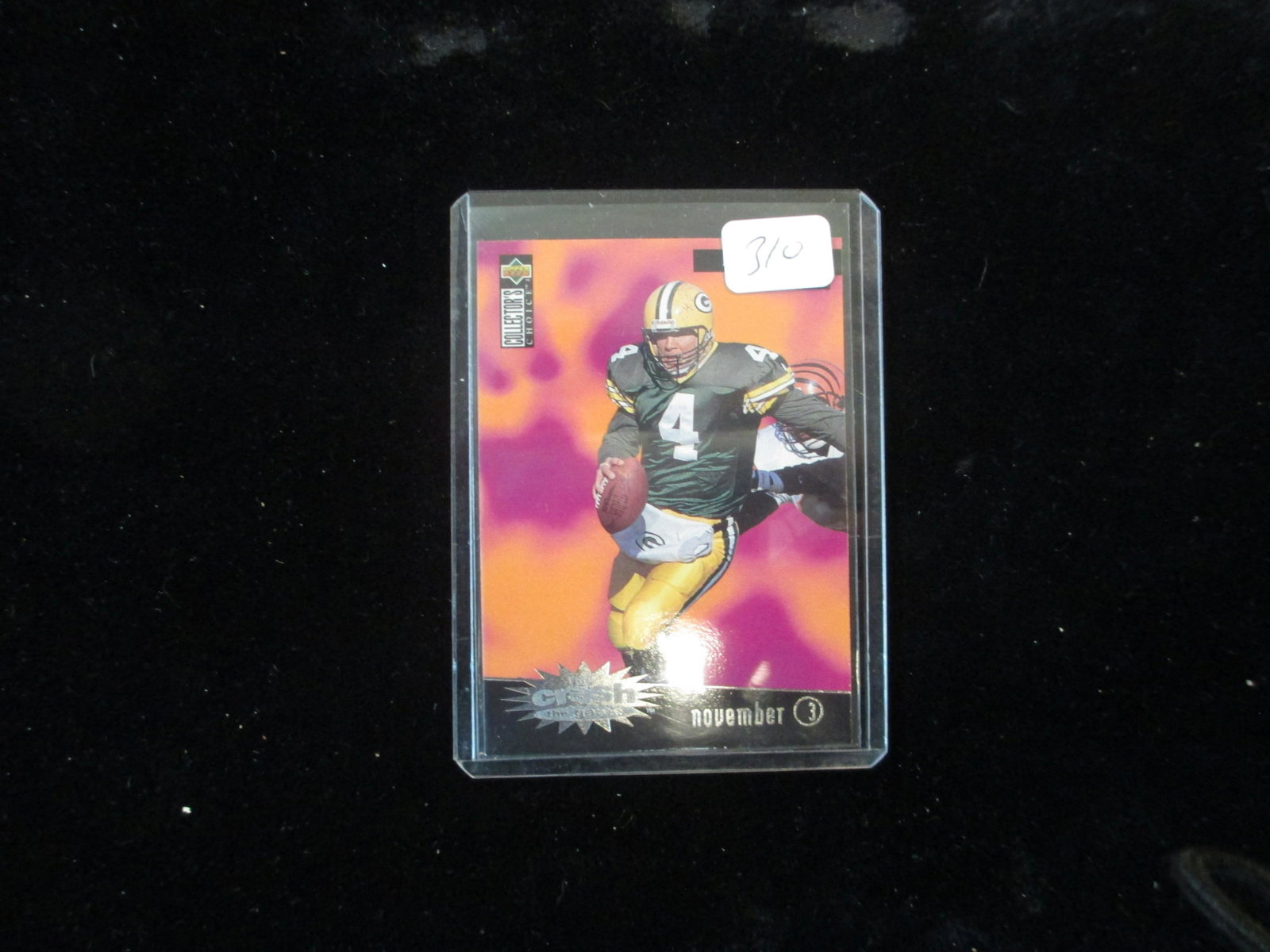 brett favre card: green bay packers