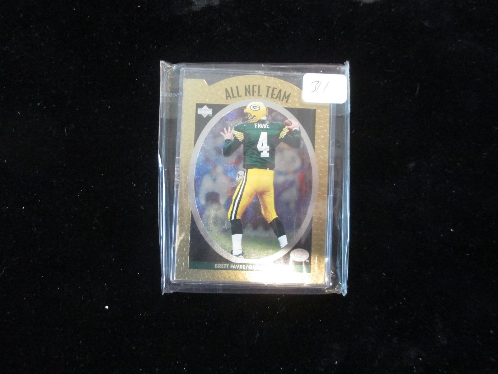 brett favre card: green bay packers