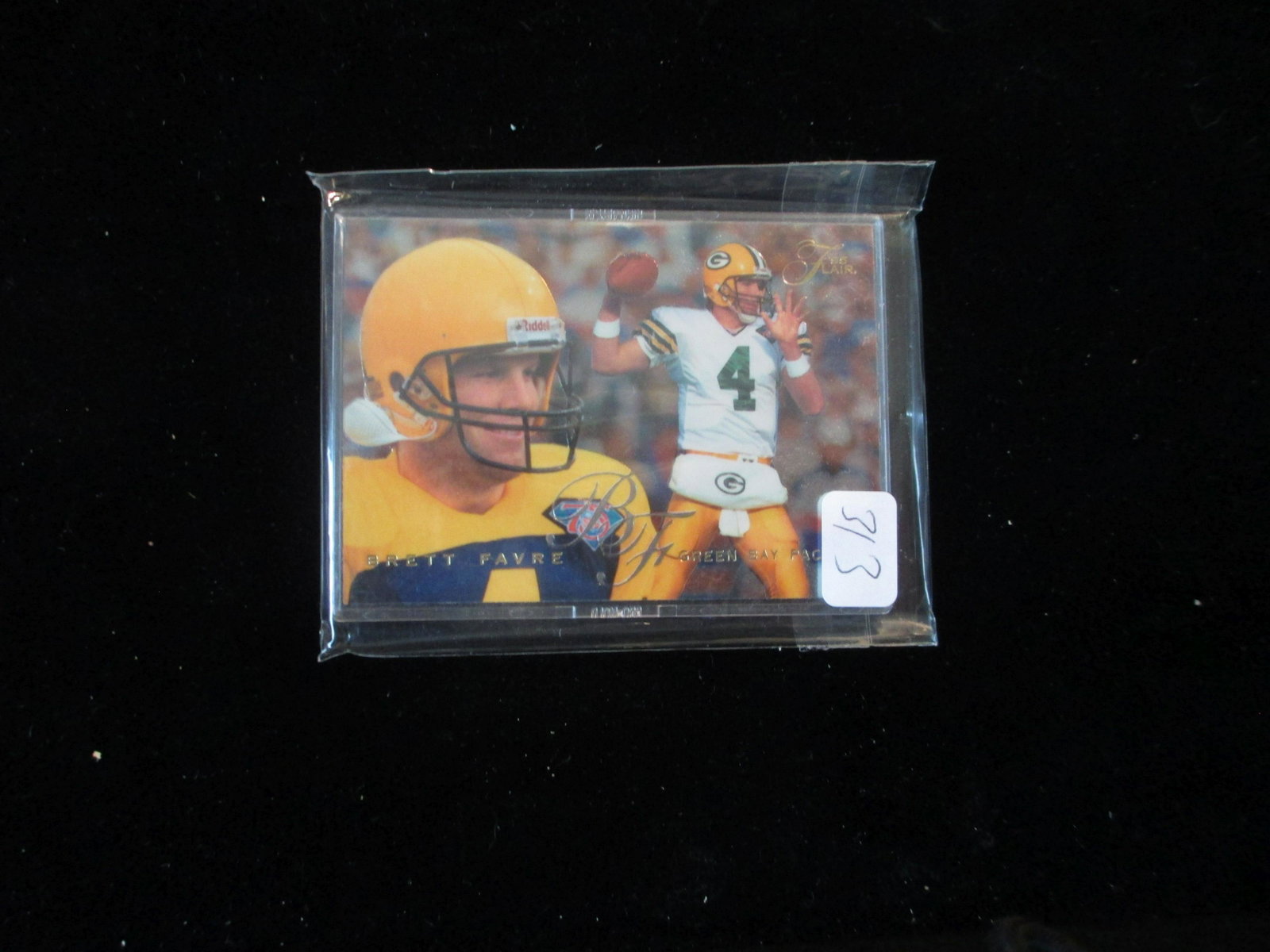 brett favre card: green bay packers