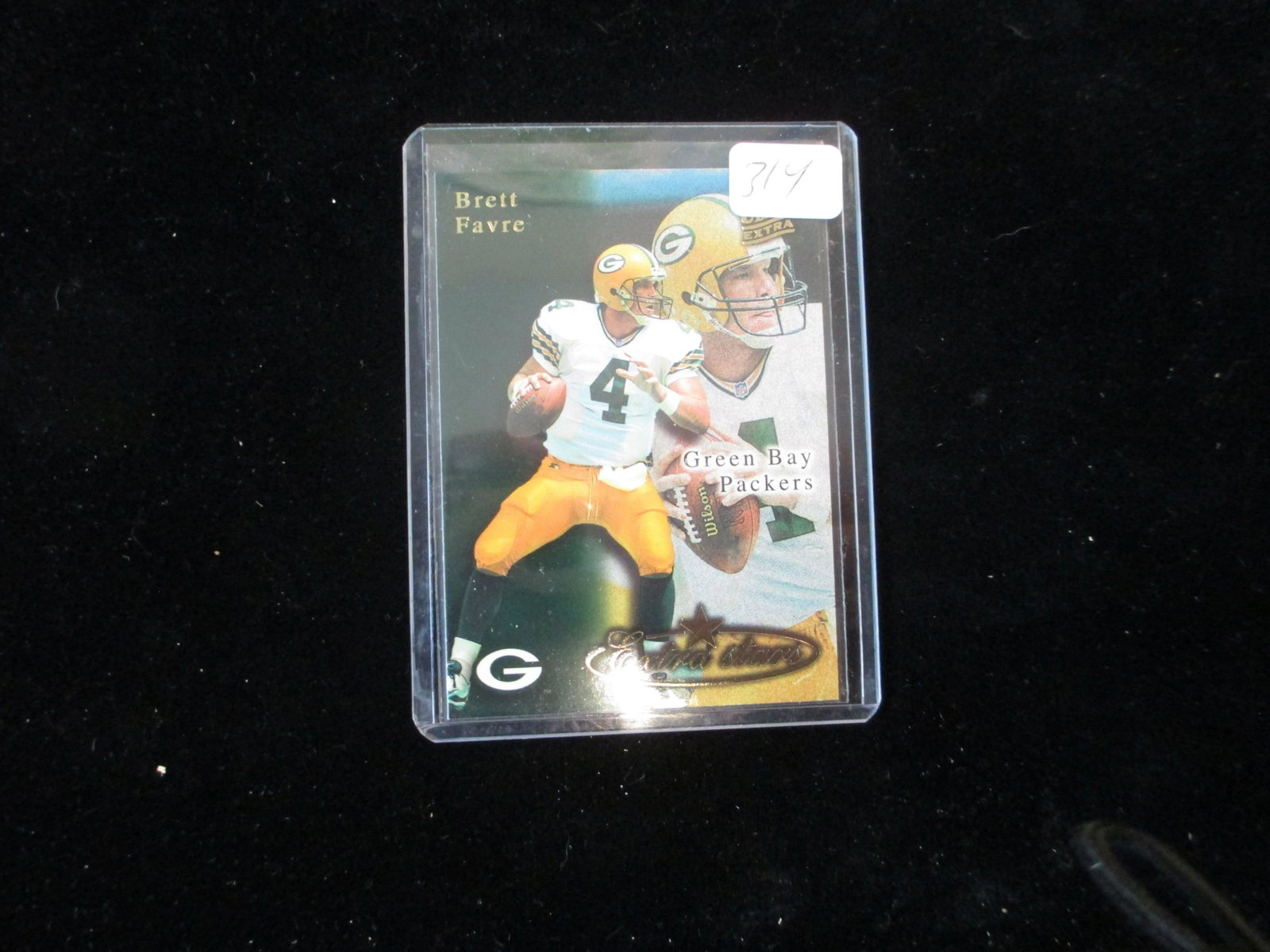 brett favre card: green bay packers