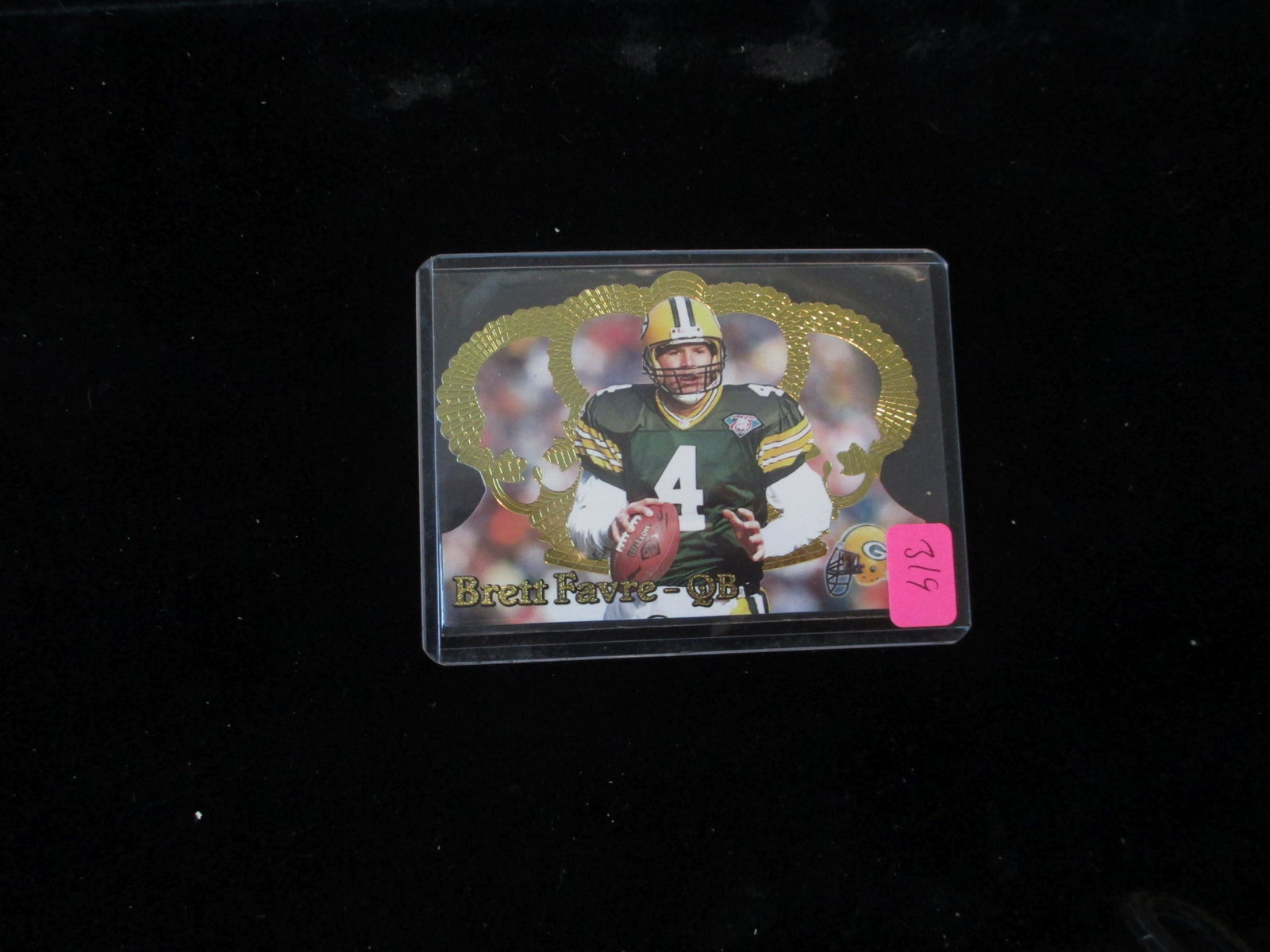 brett favre card: green bay packers