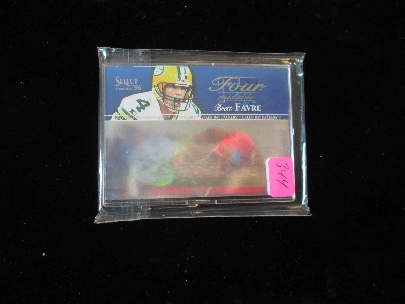 brett favre card: green bay packers