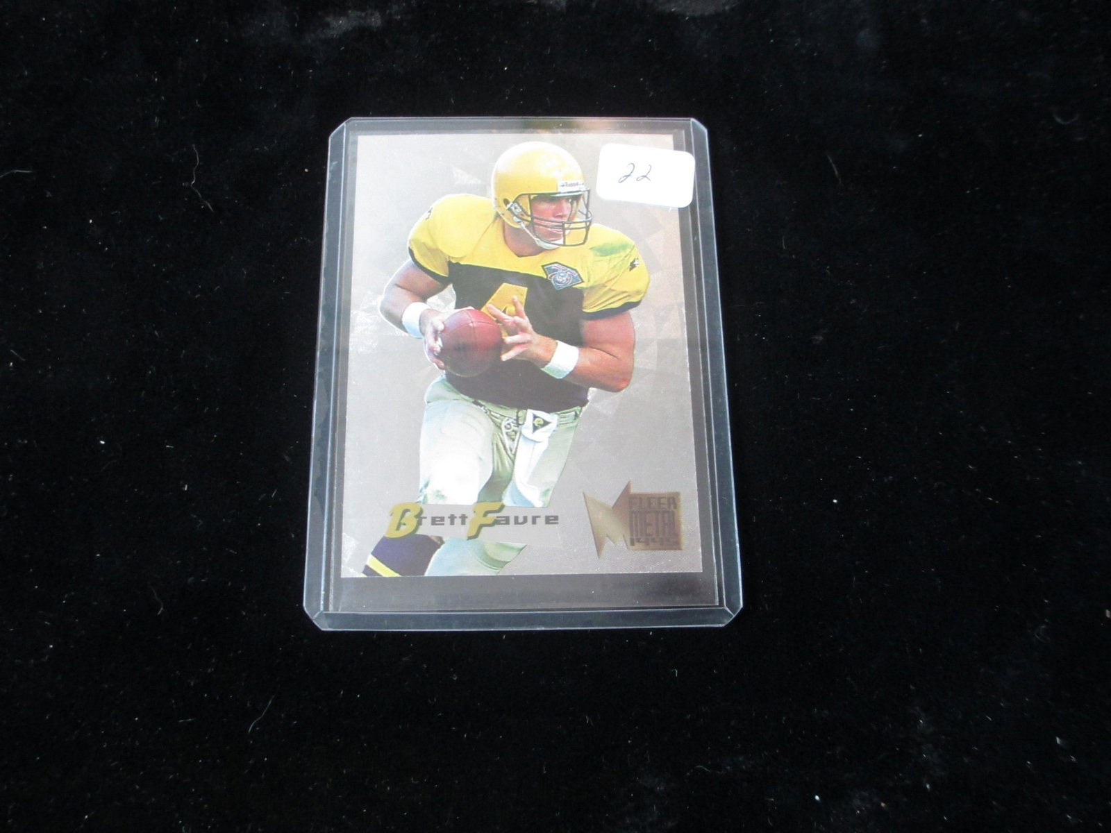 brett favre card: green bay packers