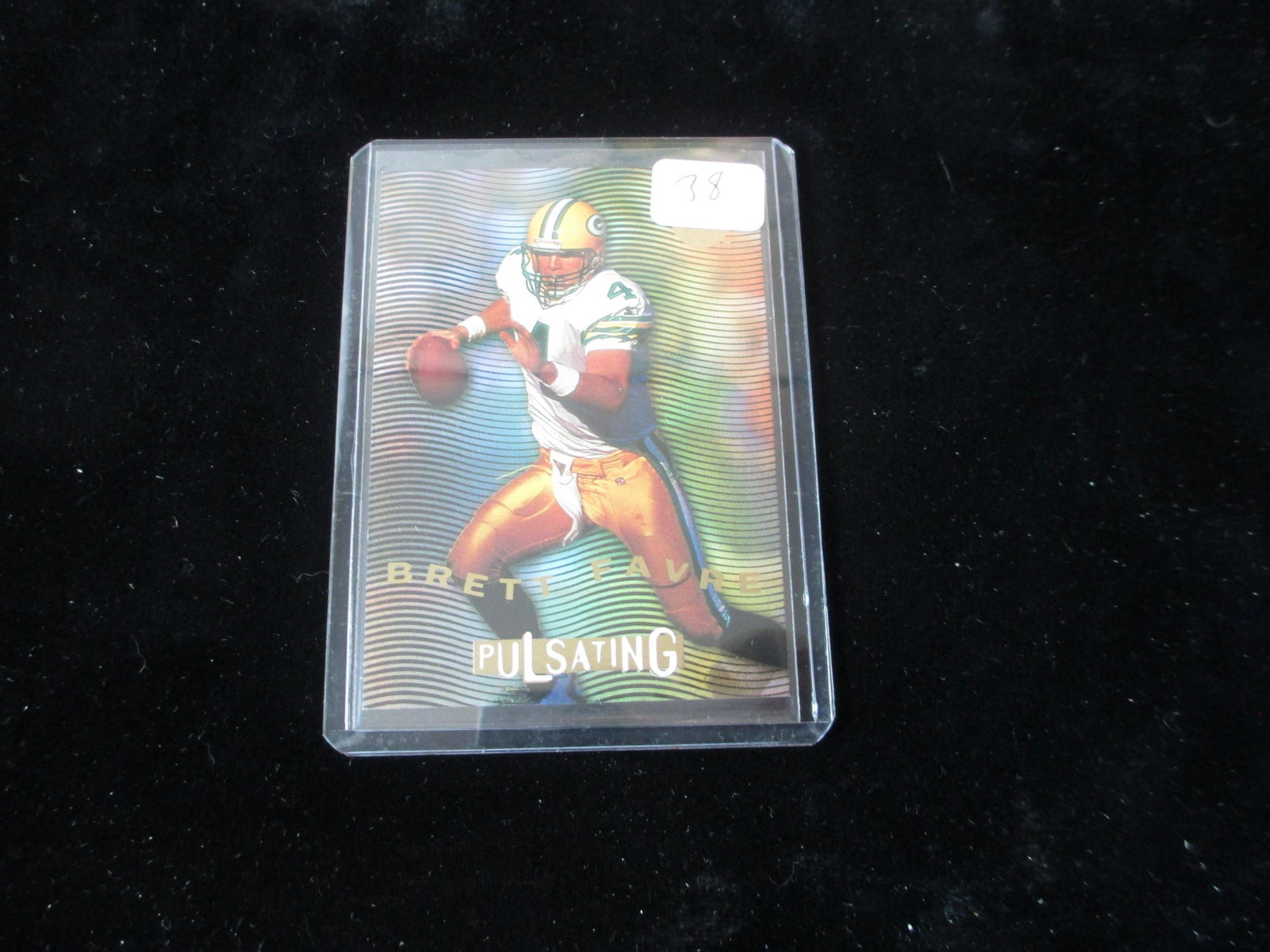 brett favre card: green bay packers