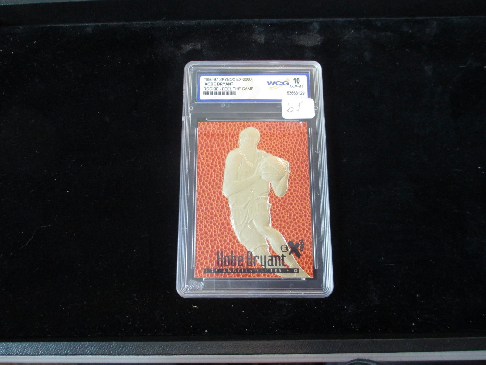 wcg graded kobe bryant rookie mint 10 (1 of 1)