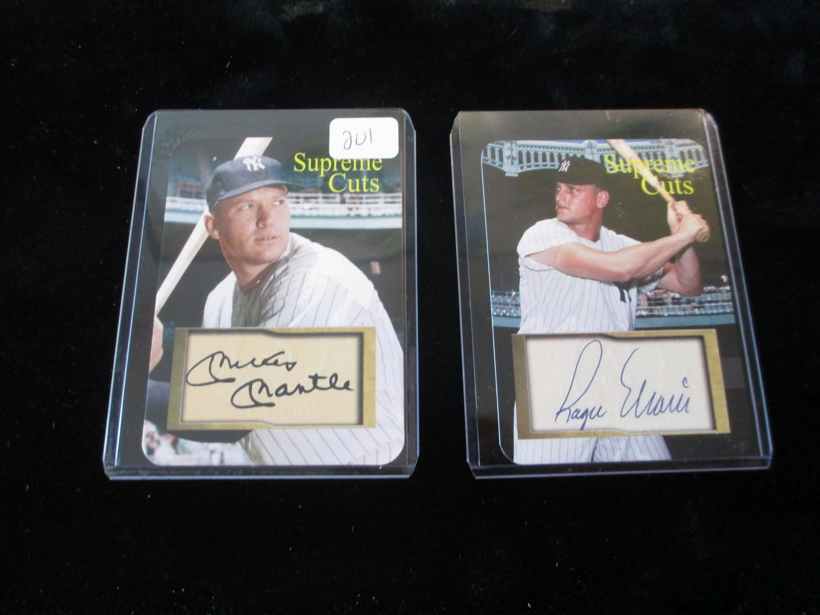 mickey mantle and roger maris facsimile auto (1 of 1)