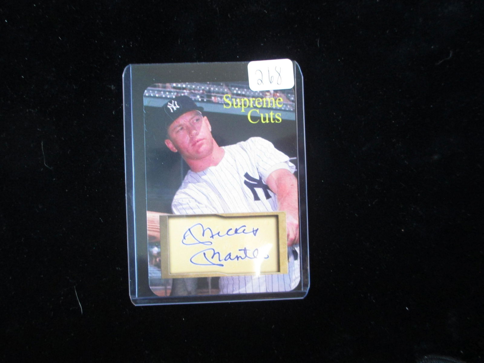mickey mantle facsimile auto (1 of 1)