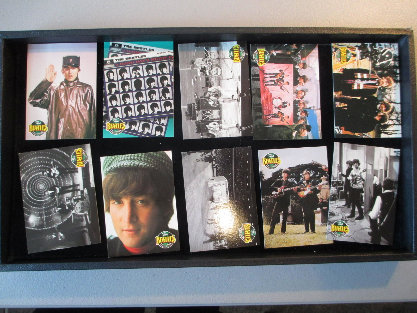 lot of 10 beatles cards: beatles