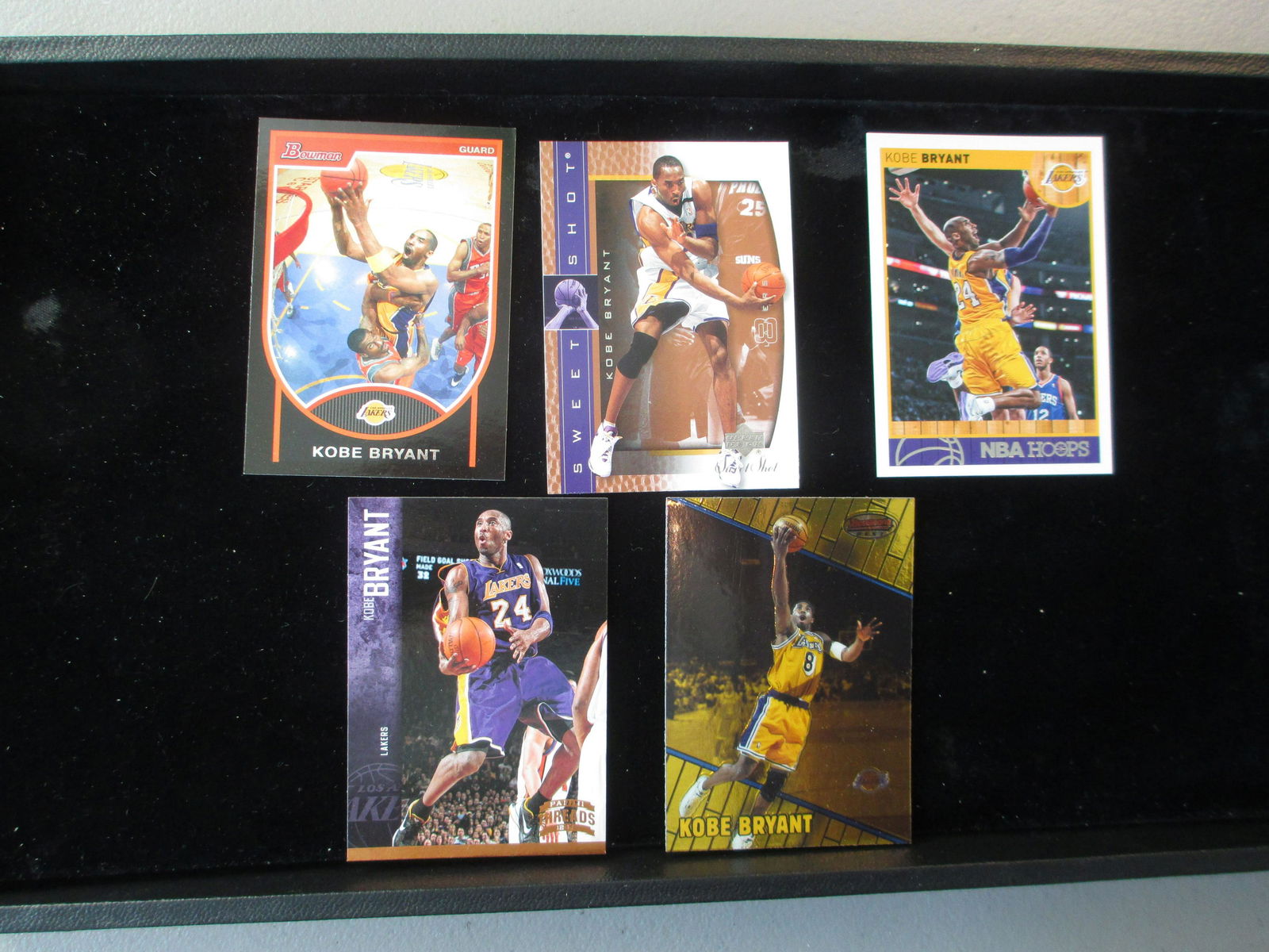 lot of 5 kobe bryant card (1 of 1)