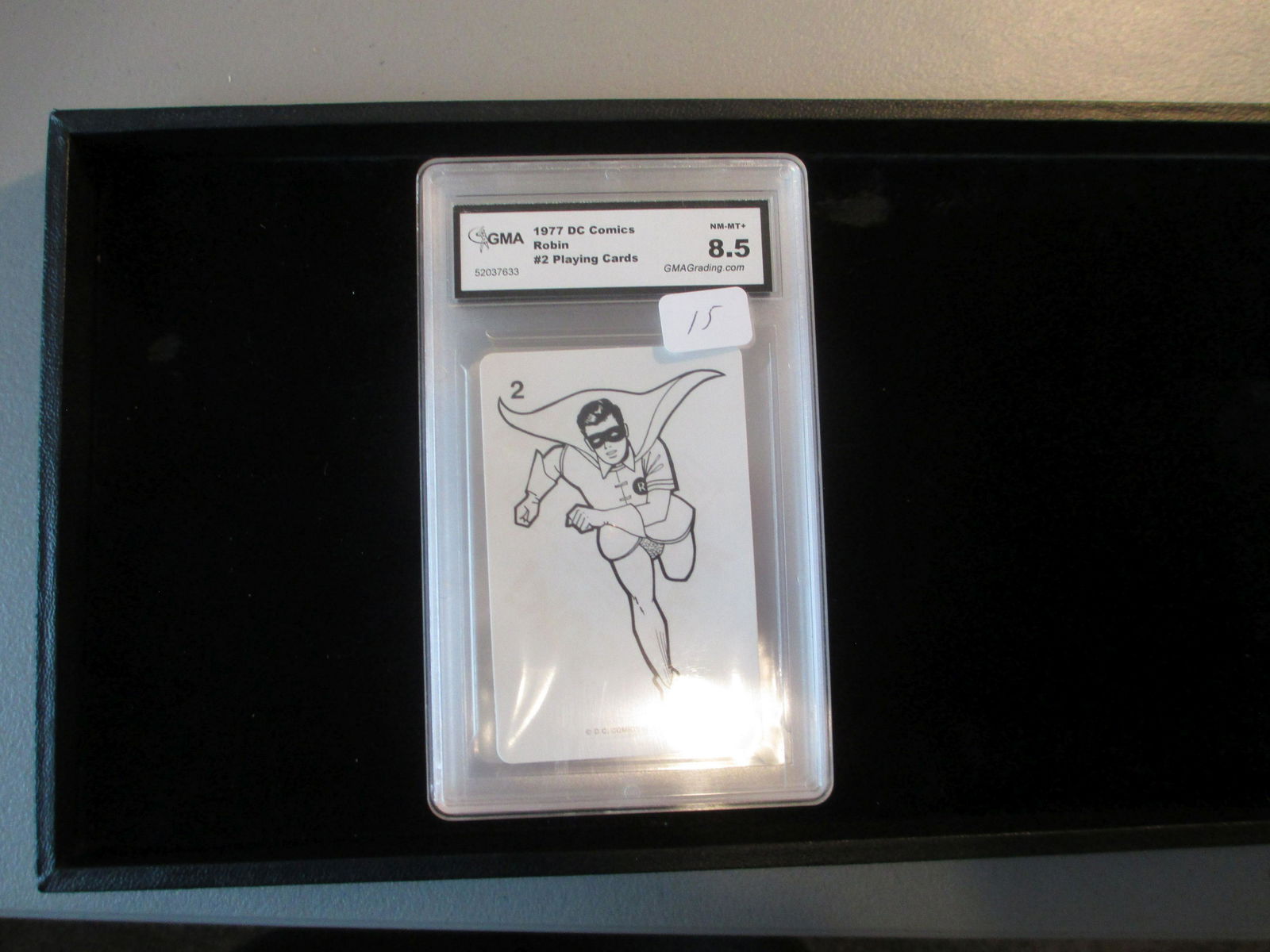 gma graded 1977 dc comics robin mint 8.5 (1 of 1)