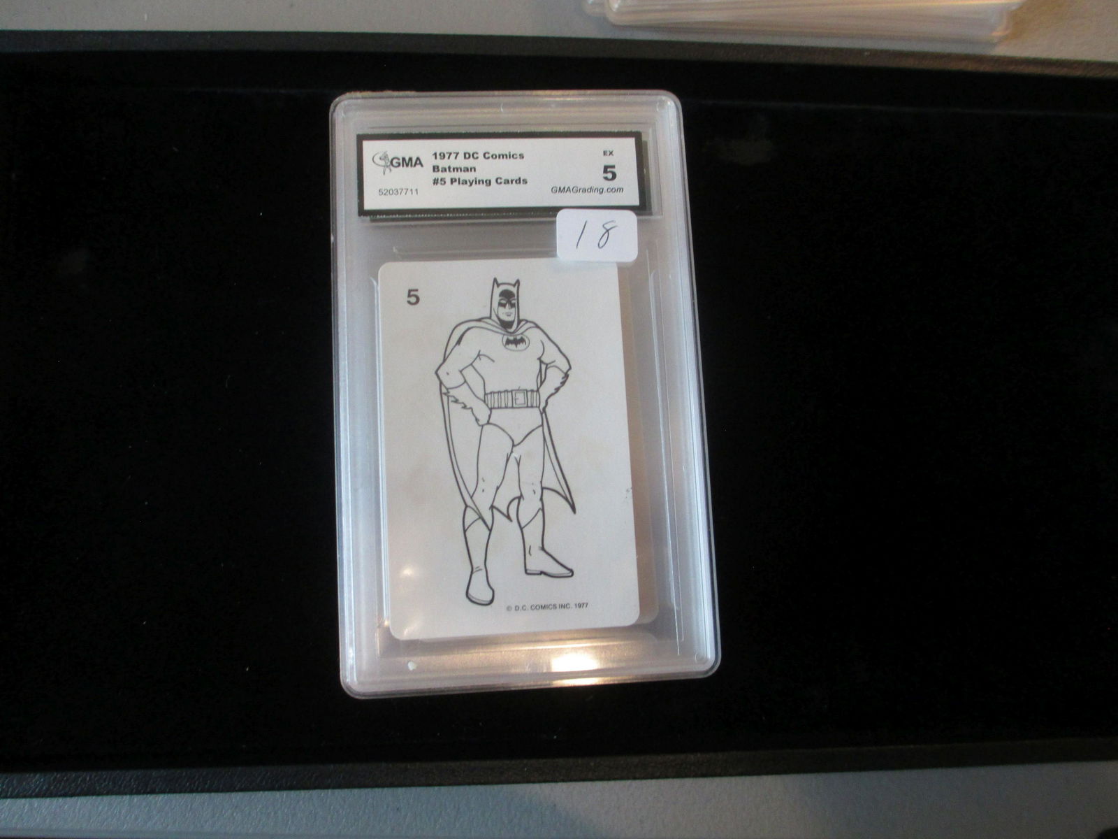 gma graded 1977 dc comics batman mint 5 (1 of 1)