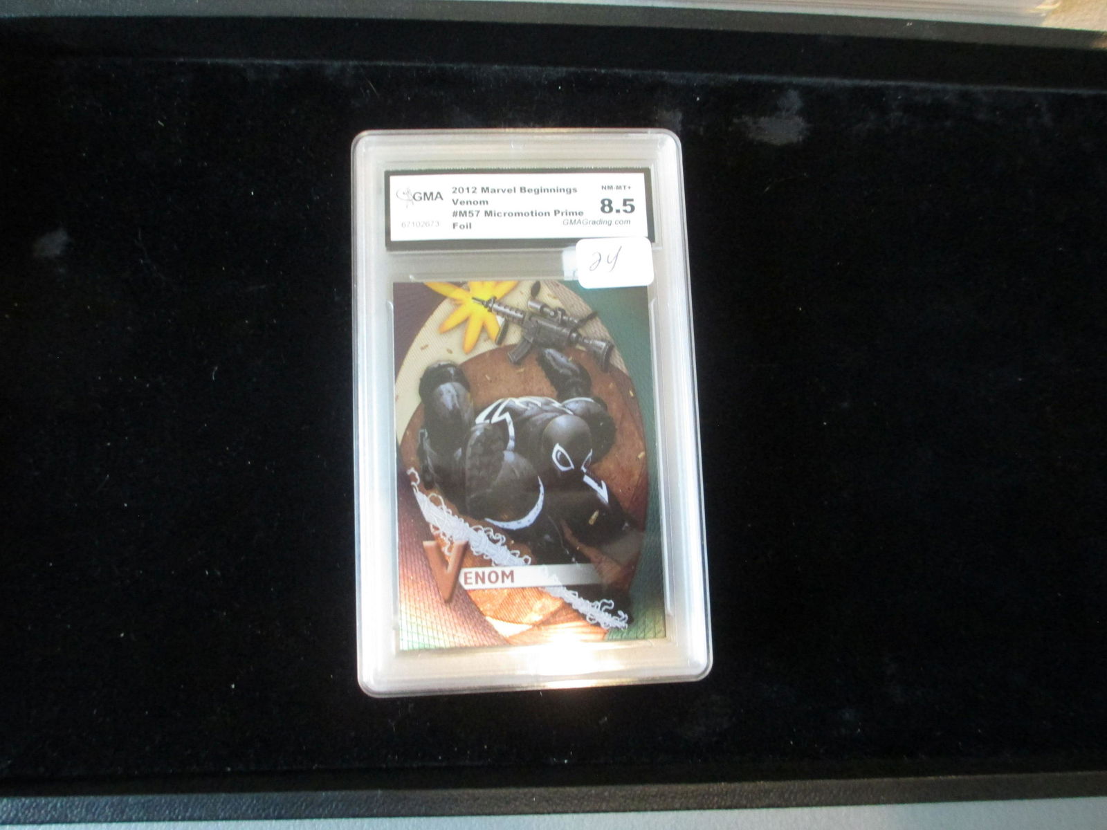 gma graded 2012 venom foil mint 8.5 (1 of 1)