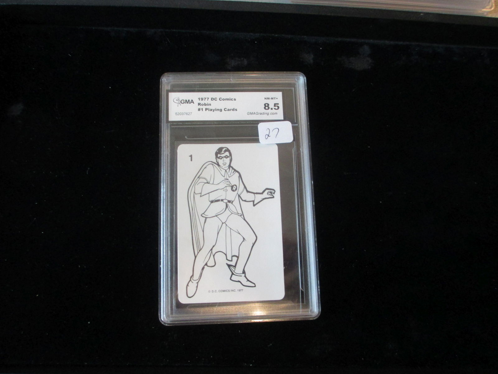 gma graded 1977 dc comics robin mint 8.5 (1 of 1)