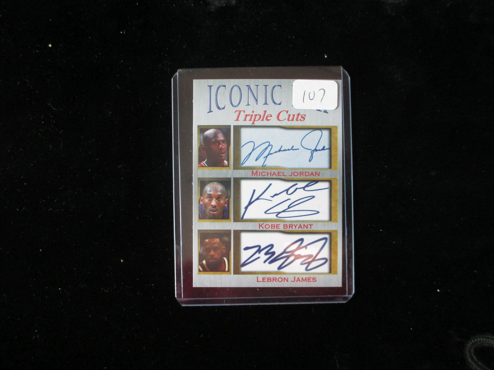 iconic ini michael jordan,kobe bryant,lebron james (1 of 1)