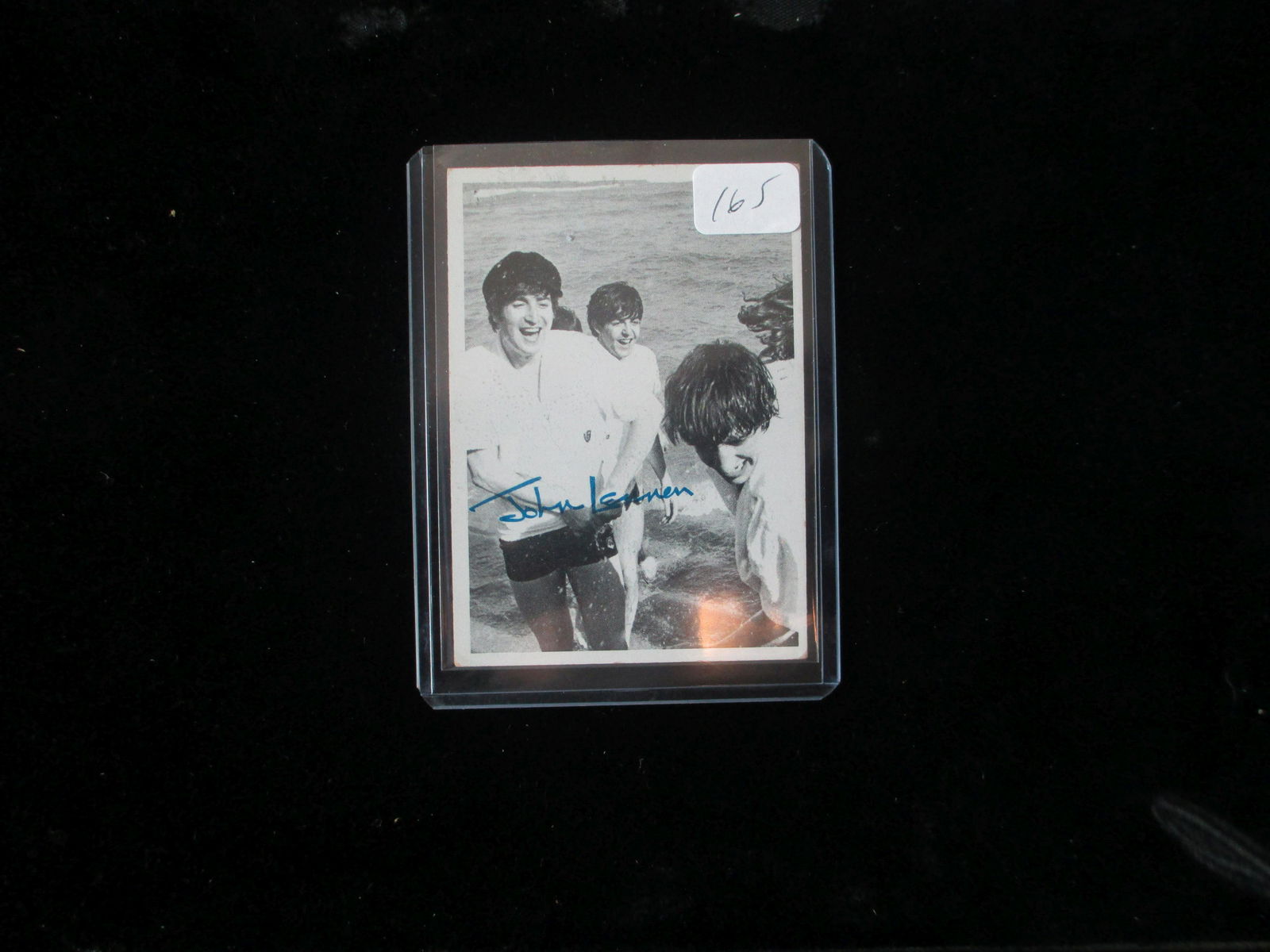 vintage john lennon signed card (1 of 1)