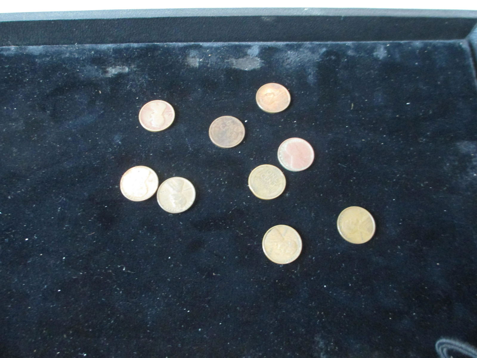 lot of (9) 1909 lincoln cents better dates (1 of 1)