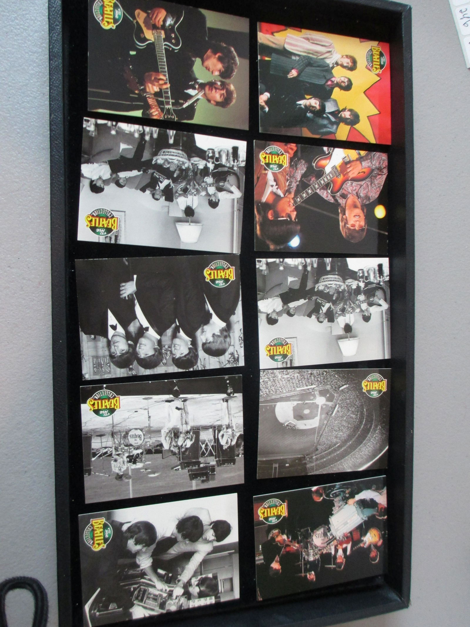 lot of (10) 1993 beatles cards: nice lot