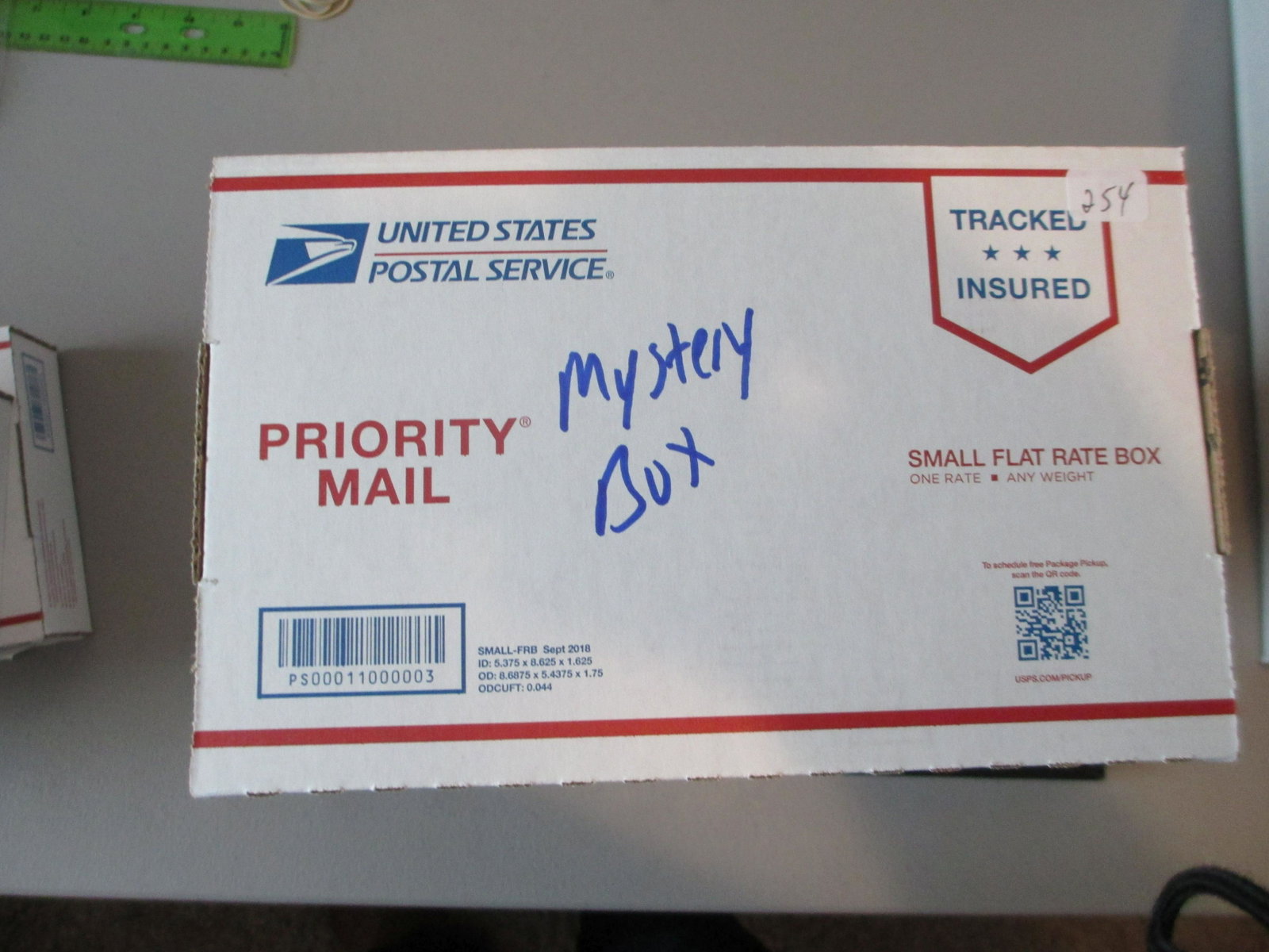 mystery box small flat rate full of non and sports: mystery lot