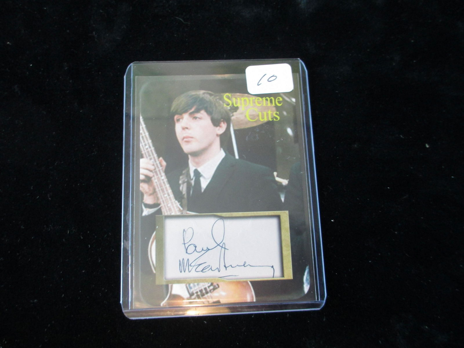 pau mccartney facsimile auto (1 of 1)