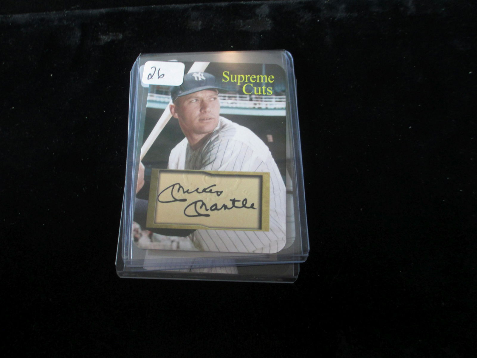 mickey mantle facsimile auto (1 of 1)