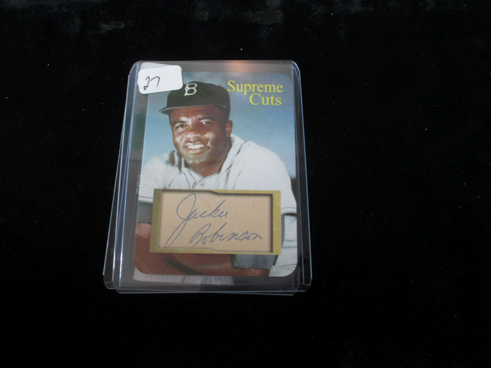 jackie robinson facsimile auto (1 of 1)