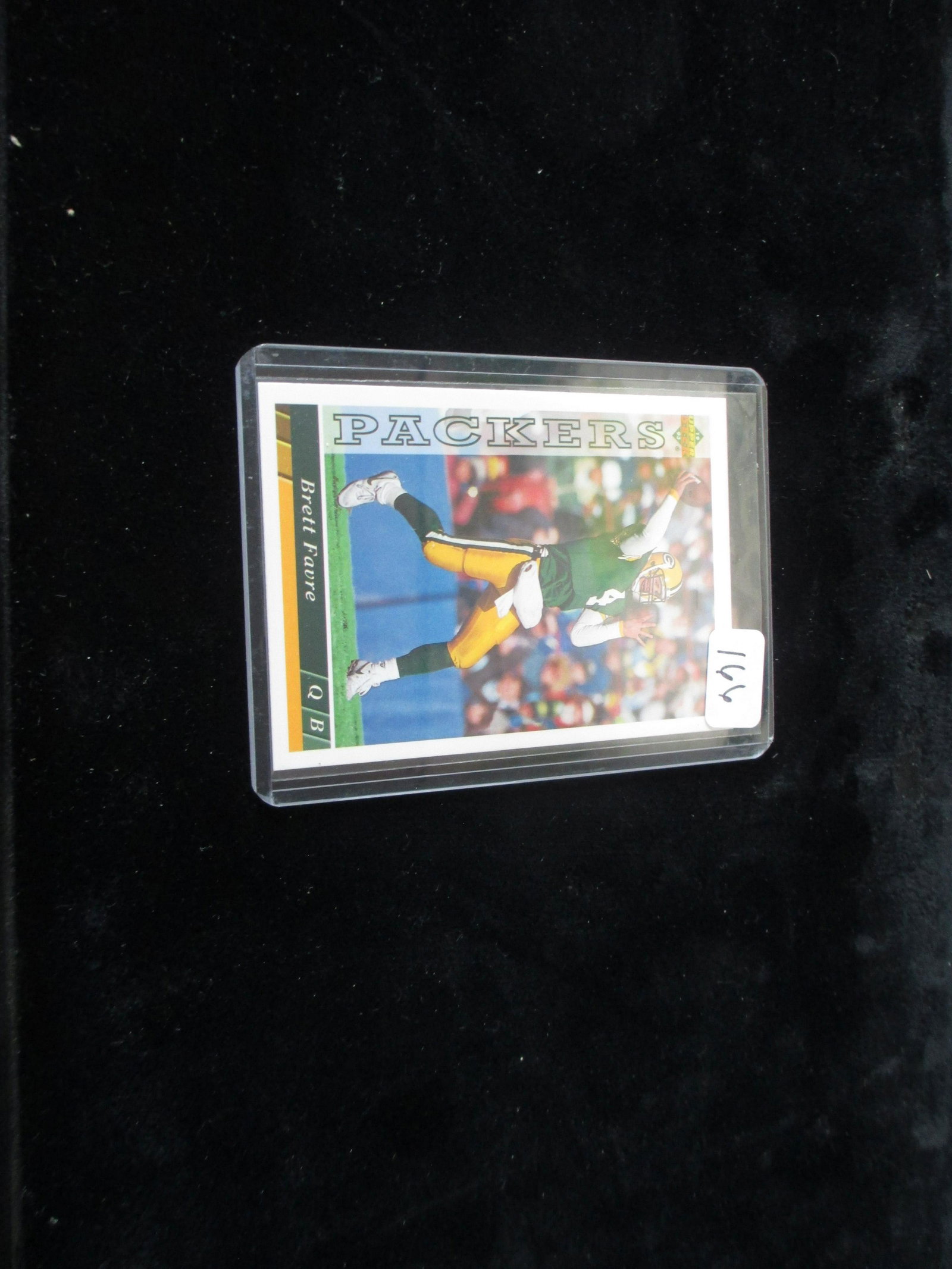 brett favre card: green bay packers