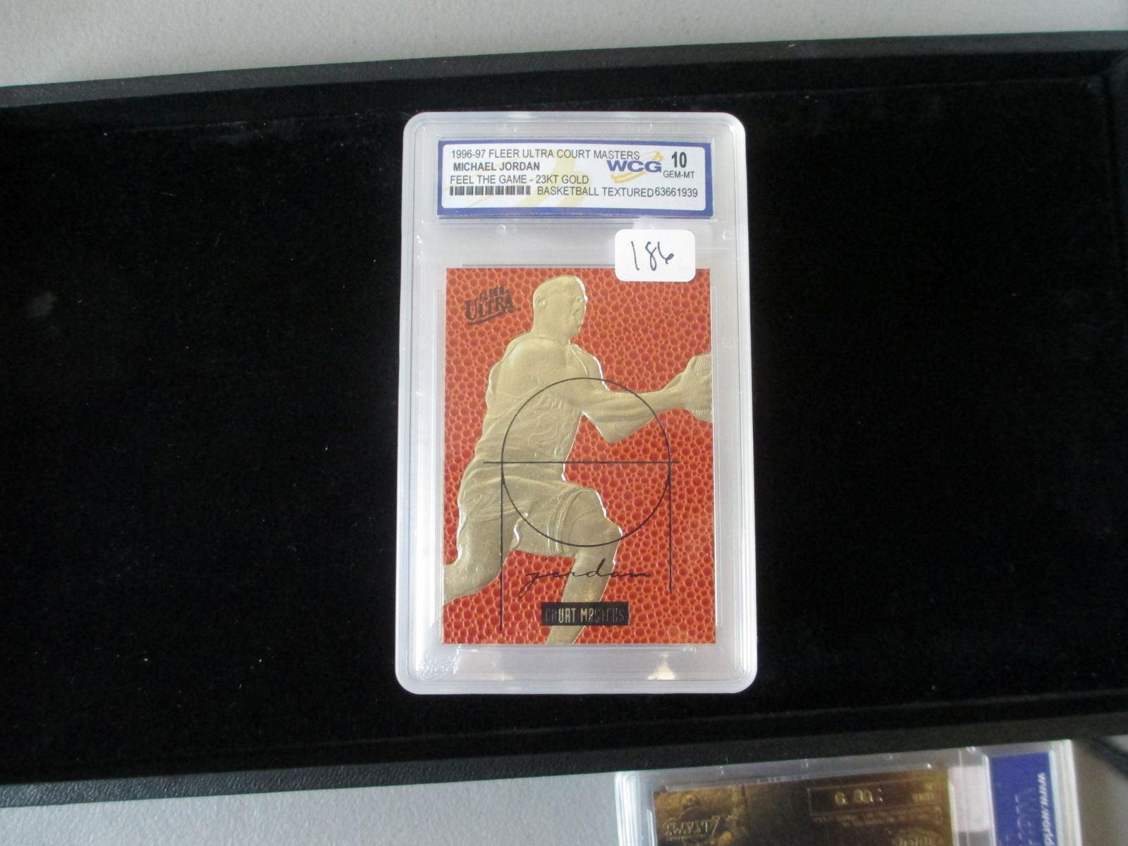 wcg graded mint 10 1996 23kt gold michael jordan (1 of 1)
