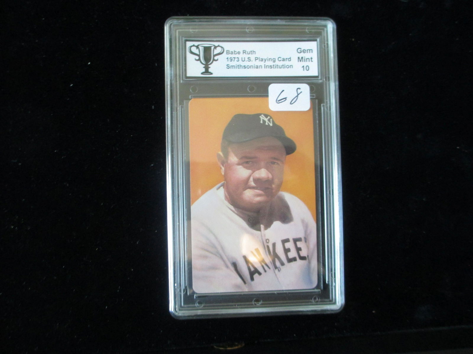 trophy graded mint 10 babe ruth smithsonian instution (1 of 1)