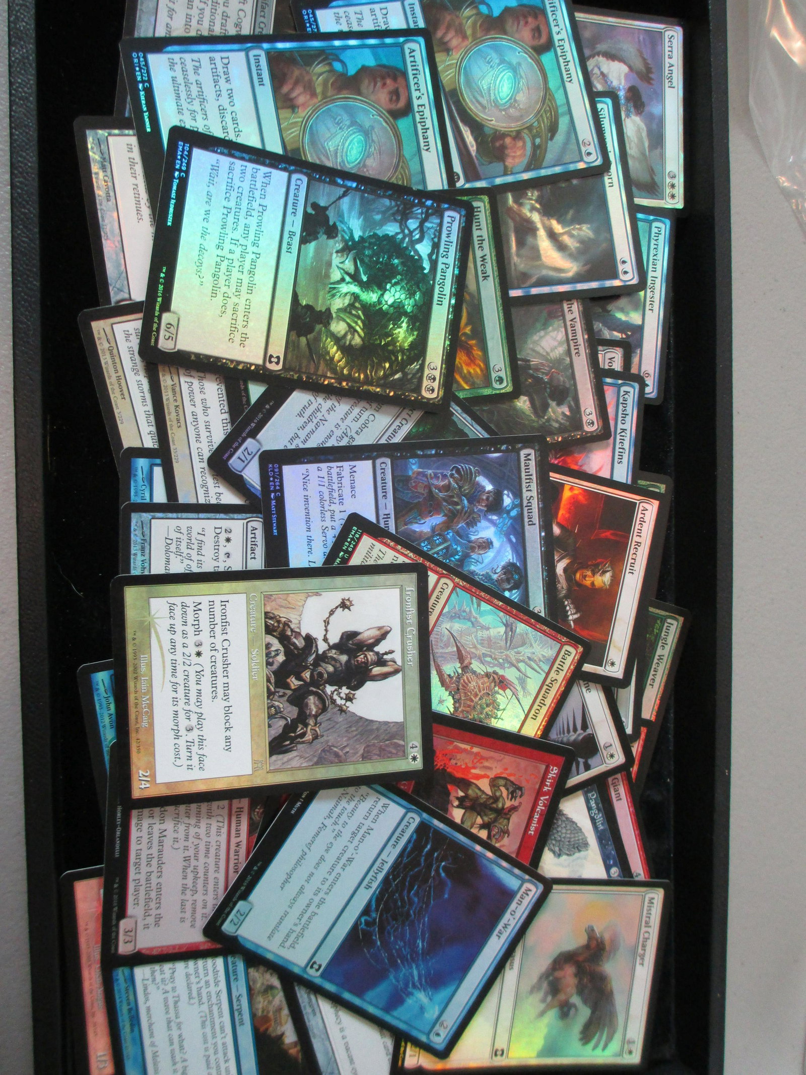 lot of 50 magic foil cards all foils: all foil lot