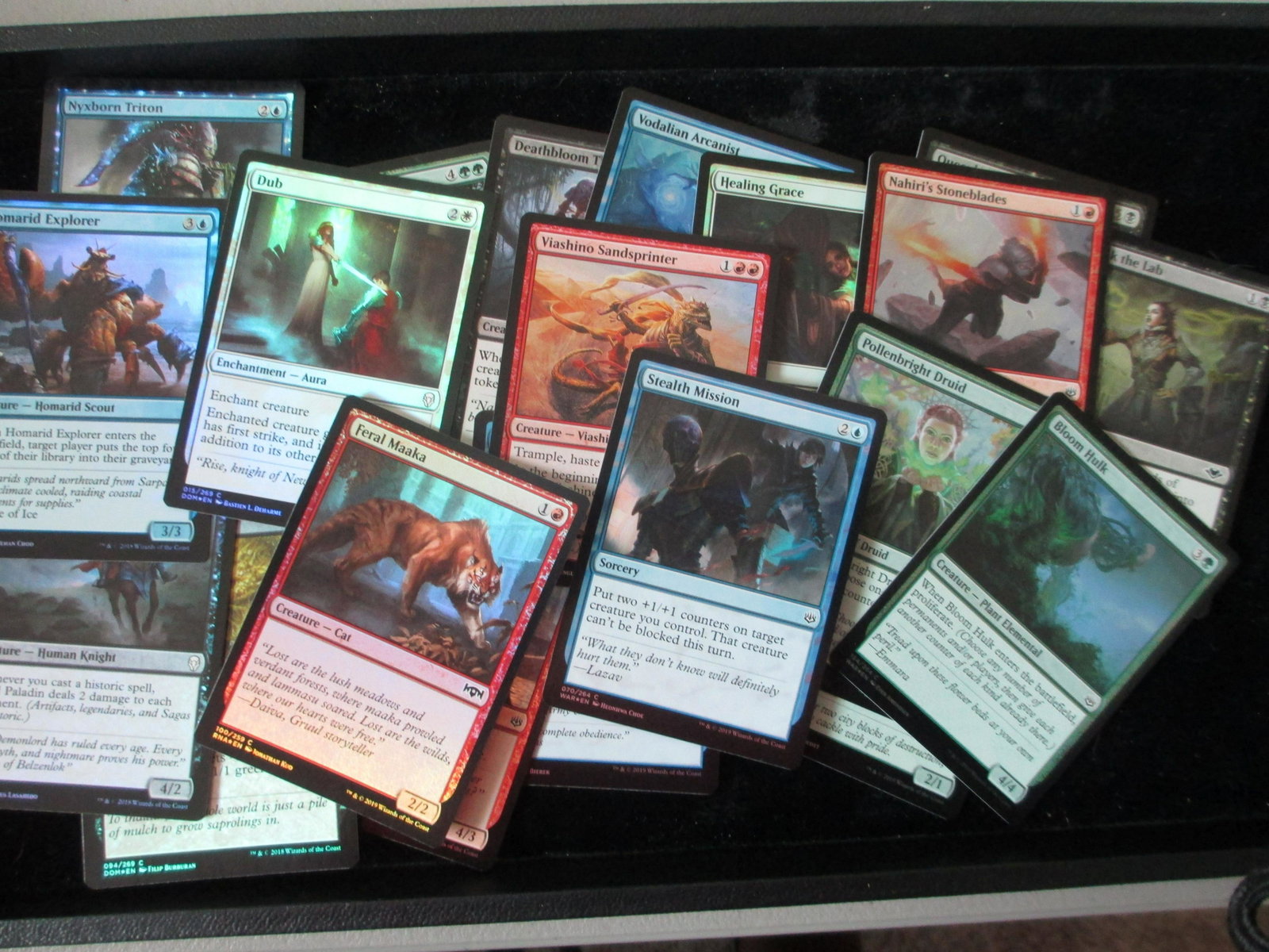 lot of 20 magic foil cards all foils: all foil lot