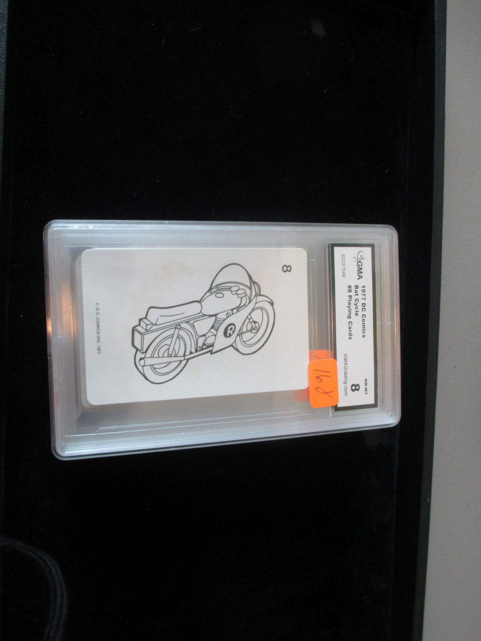 gma graded 1977 bat cycle mint 8 (1 of 1)