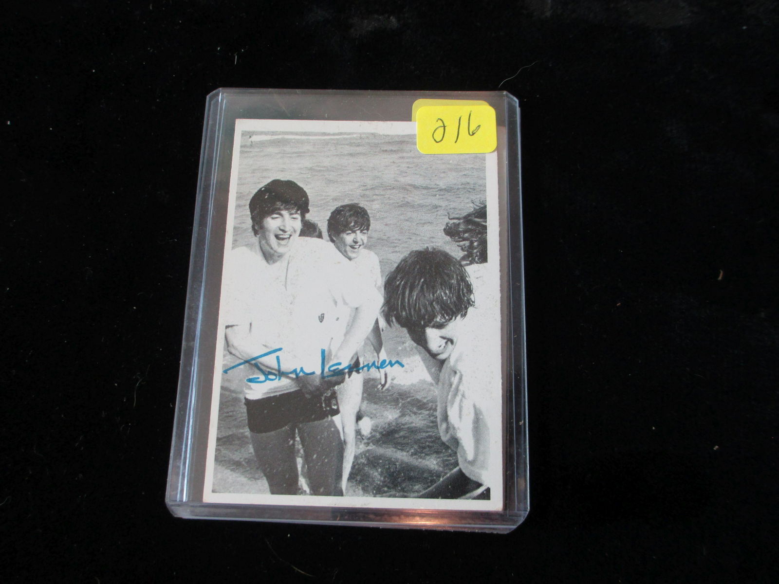 vintage 1964 beatles card john lennon no coa (1 of 1)