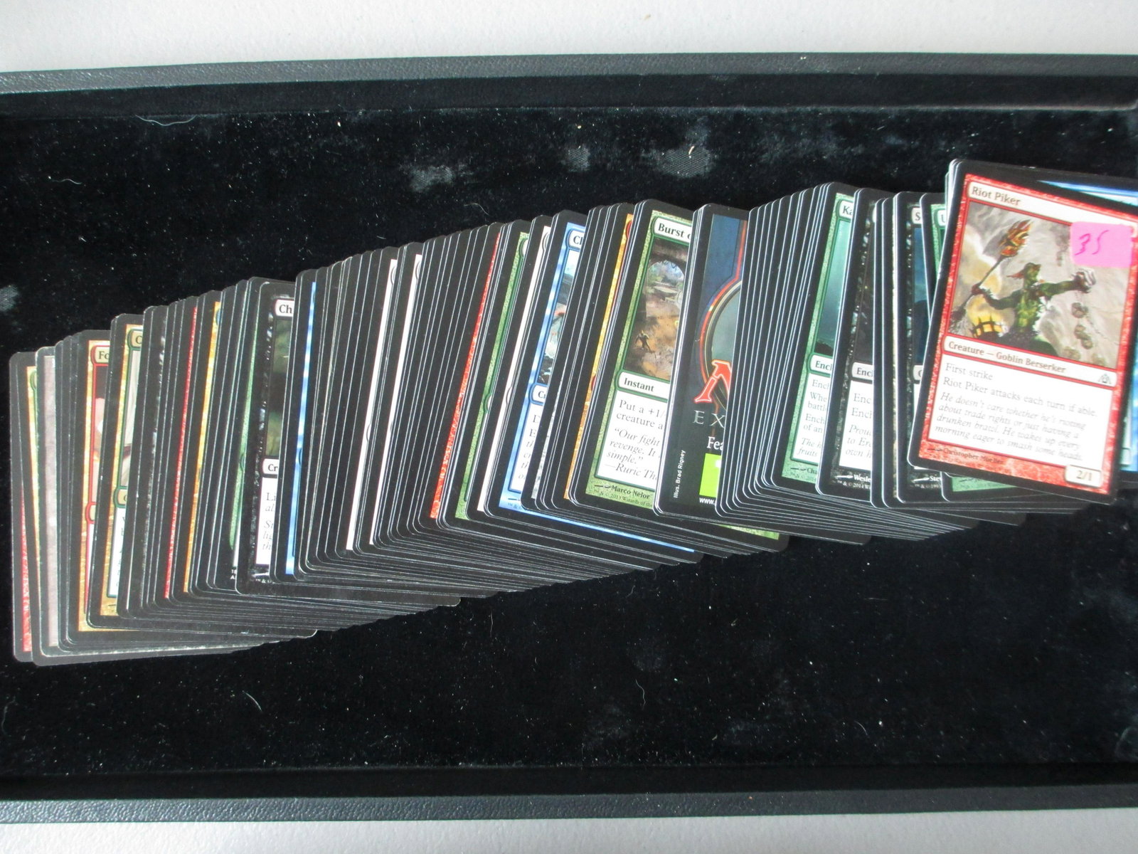 lot of 100 magic the gathering cards: large lot