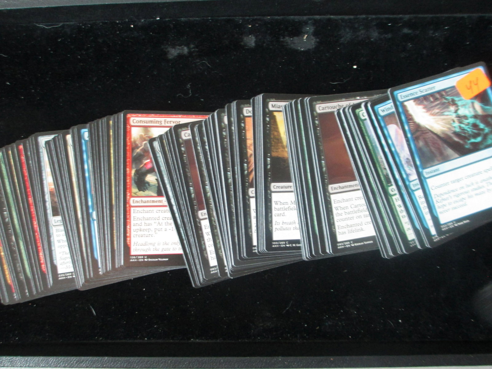 lot of 100 magic the gathering cards: large lot