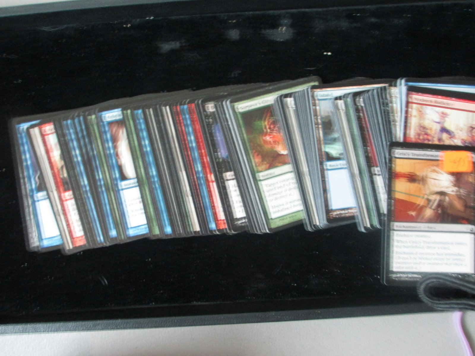 lot of 100 magic the gathering cards: large lot