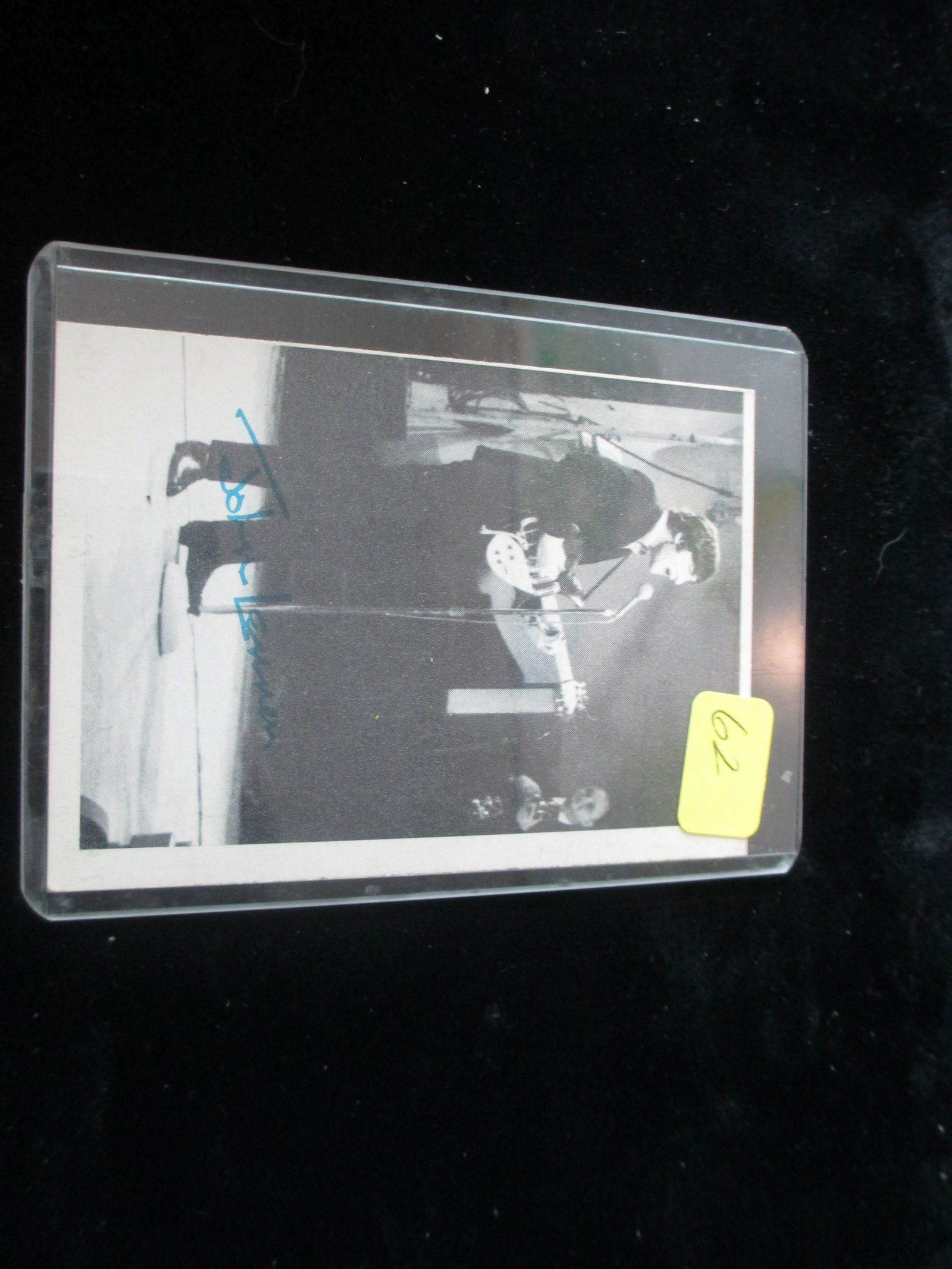 vintage 1964 beatles signed john lennon card: no coa