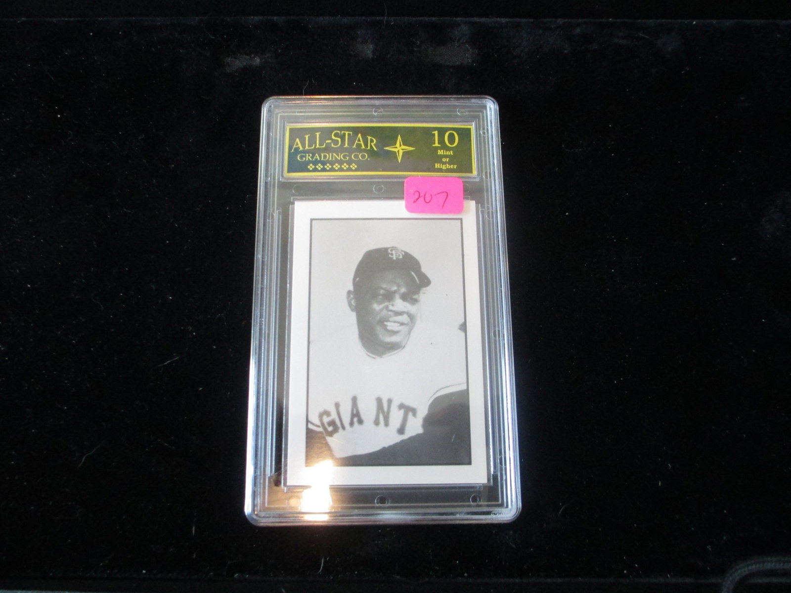 all-star graded willie mays mint 10: nice graded lot