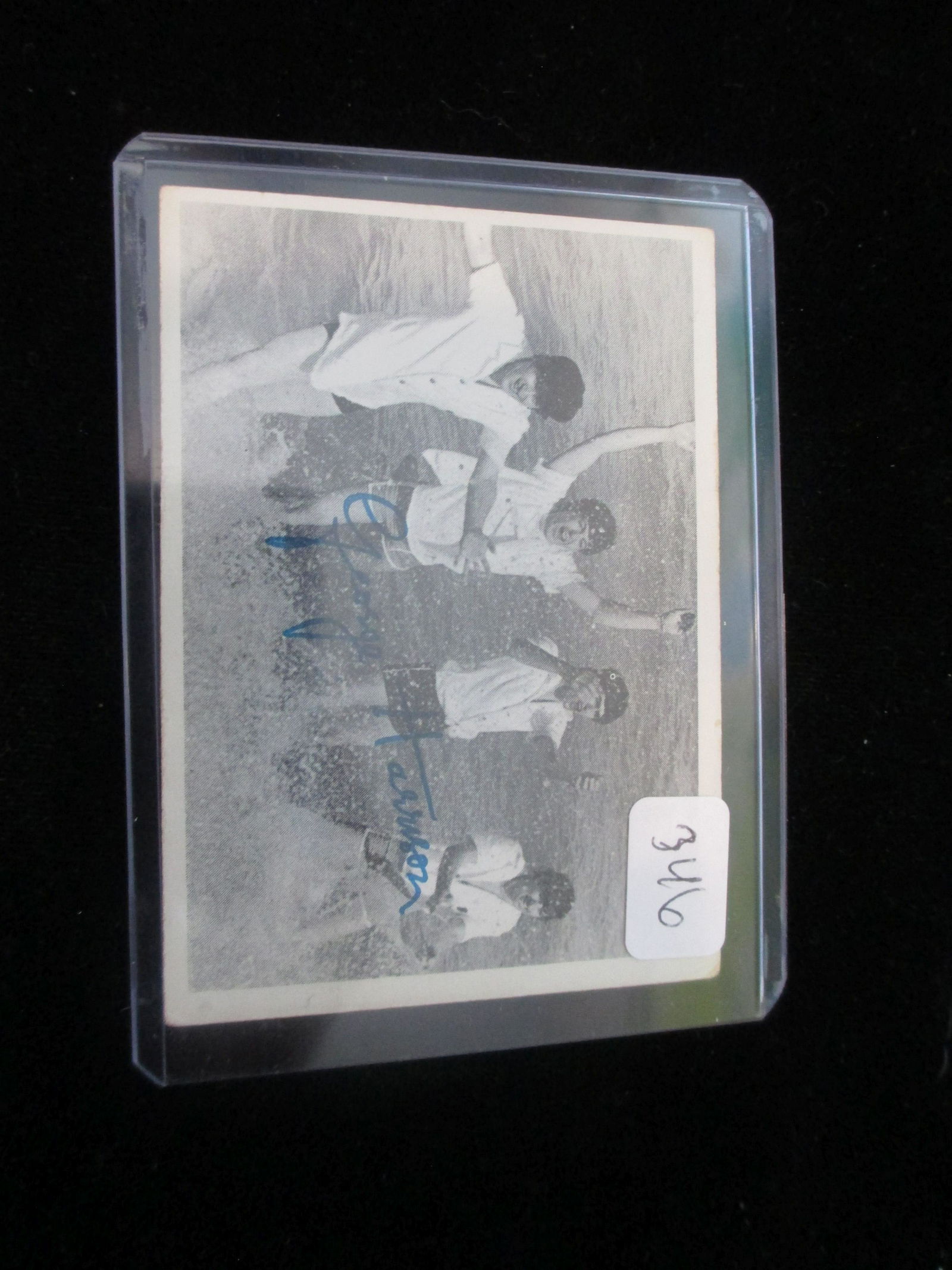 vintage 1964 george harrison signed card no coa: vintage card lot