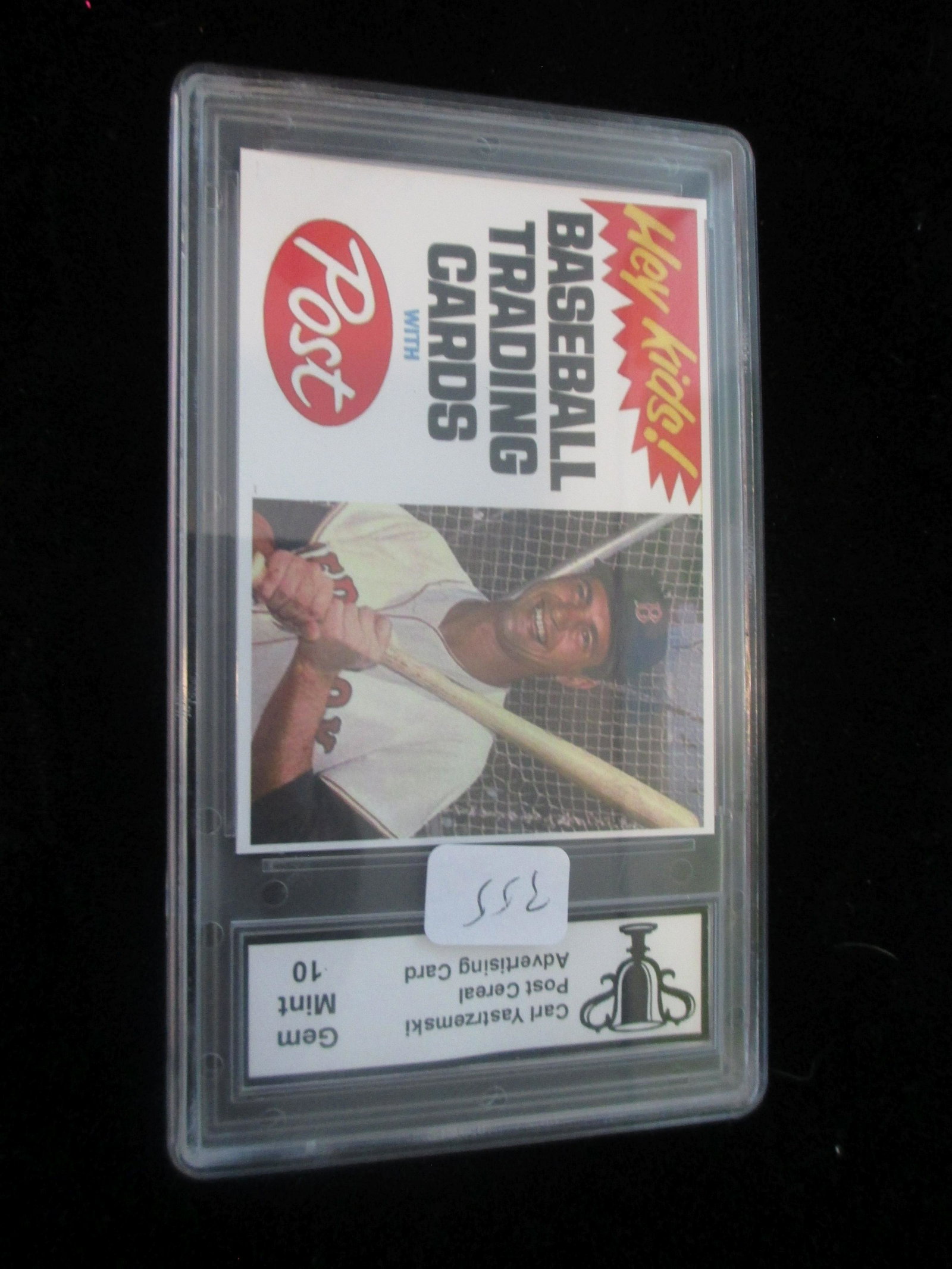 trophy graded carl yastrzemski mint 10: graded card lot